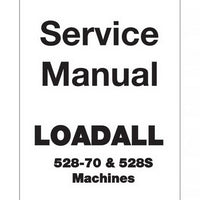 JCB 528-70, 528S Loadall Service Manual - 9803/3650-4