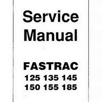JCB 125, 135, 145, 150, 155, 185 Fastrac Tractor Service Manual - 9803/8000-14