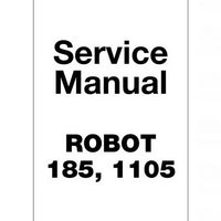 JCB Robot 185, 1105 Skid Steer Loader Service Manual - 9803/8510-1