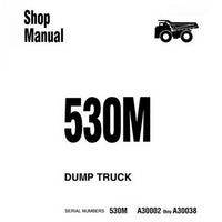 Komatsu 530M Haulpak Dump Truck Shop Manual - CEBM008300