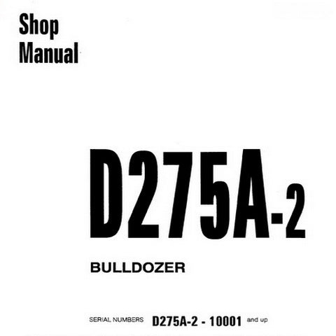 Komatsu D275A-2 Bulldozer (10001 and up) Shop Manual - SEBM000207