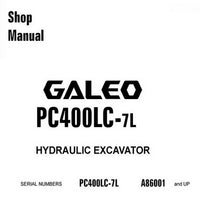 Komatsu PC400LC-7L Galeo Hydraulic Excavator Shop Manual (A86001 and up) - CEBM012502